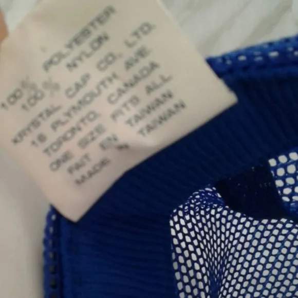 New York Giants AJD Lucky Stripes krystal  NFL Vintage 80's Trucker Snapback hat - Picture 5 of 5